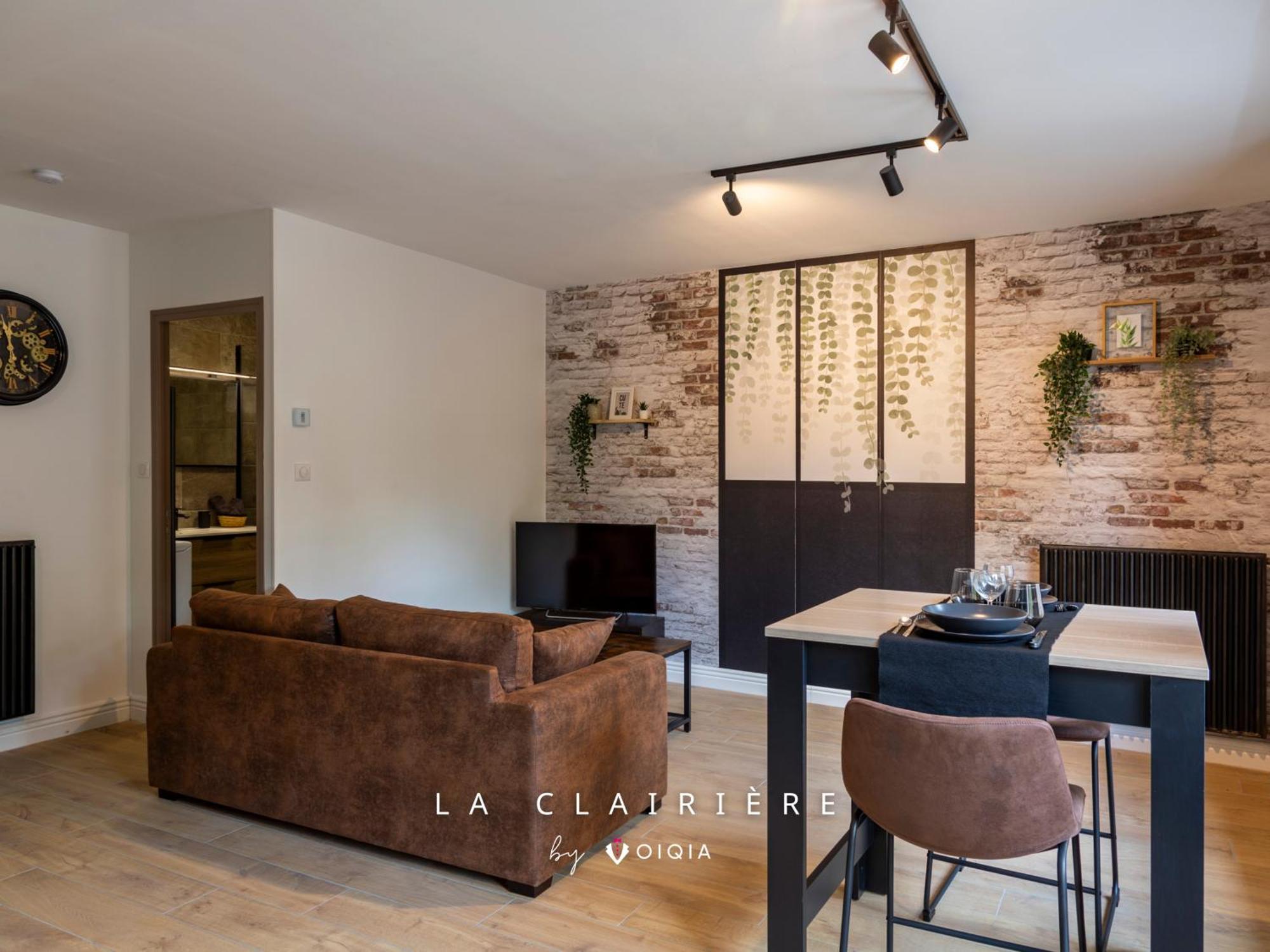 La Clairiere ~ Parking ~ Arrivee Autonome Appartement Bourges Buitenkant foto